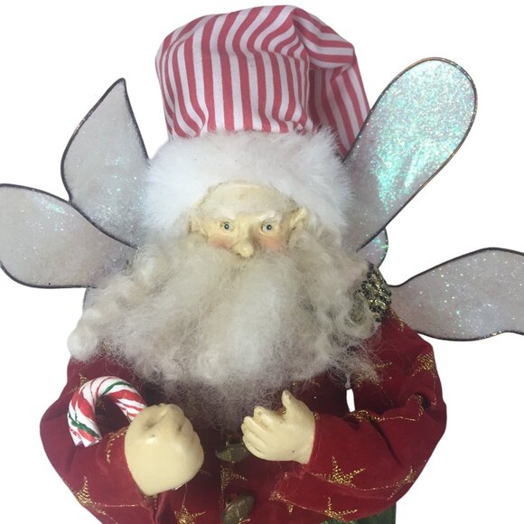 Mark Roberts Christmas Fairy Elf Ornament  With Glittery Wings - Picture 3 of 9